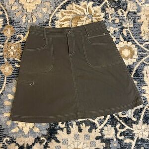 KUHL free range outdoor cargo skirt